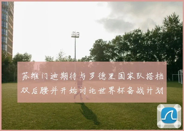 苏维门迪期待与罗德里国家队搭档双后腰并开始讨论世界杯备战计划
